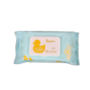De-kalidad na Cotton Baby Wet Wipe Para sa Paglilinis